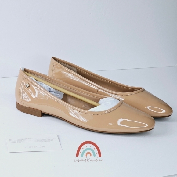 Vince Camuto Shoes - New! Vince Camuto Minndy Leather Ballet Flats